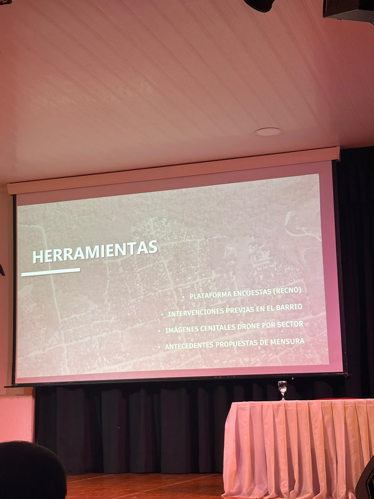 Trabajo de campo en el workshop