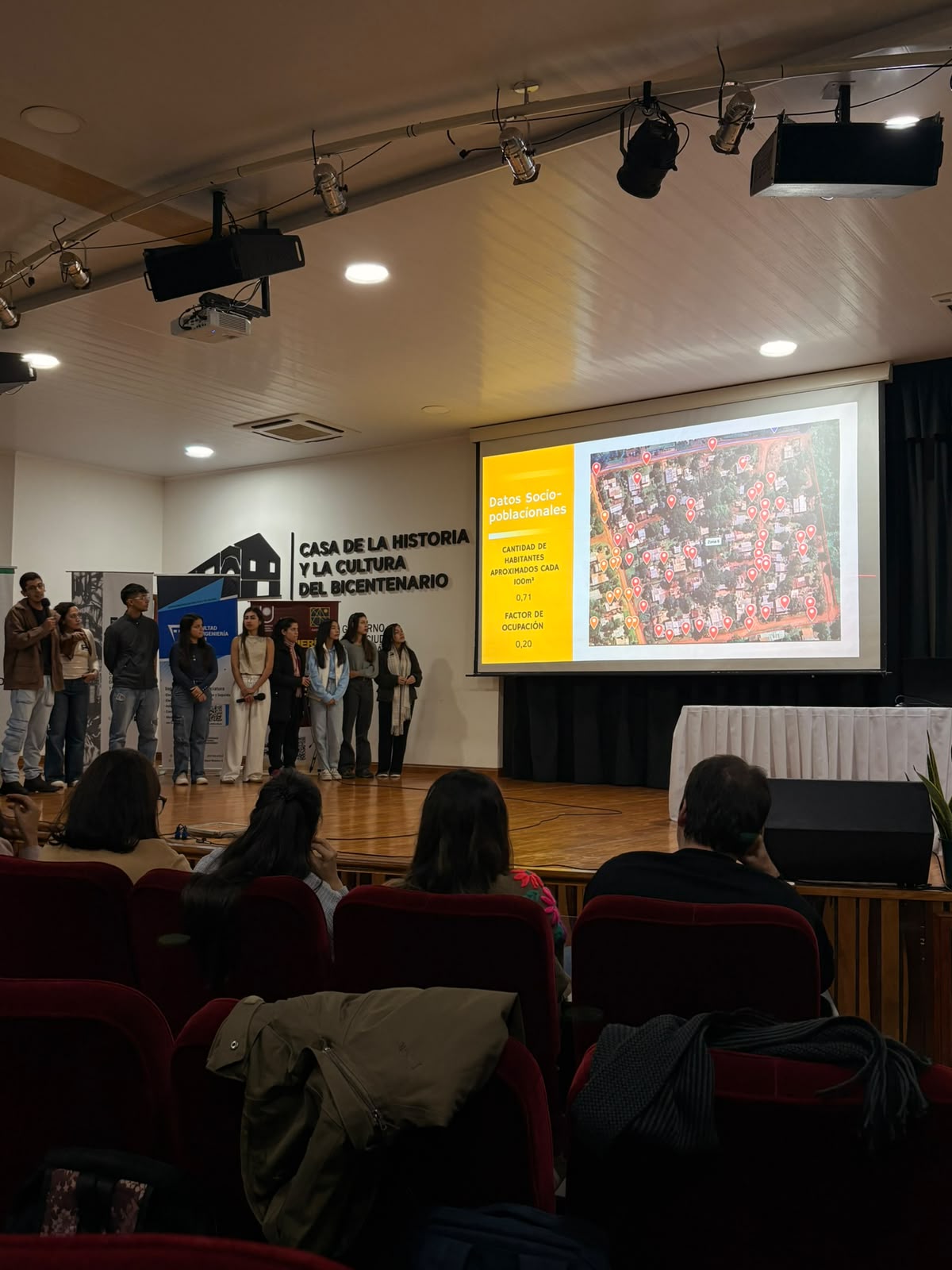Registro georreferenciado en el workshop